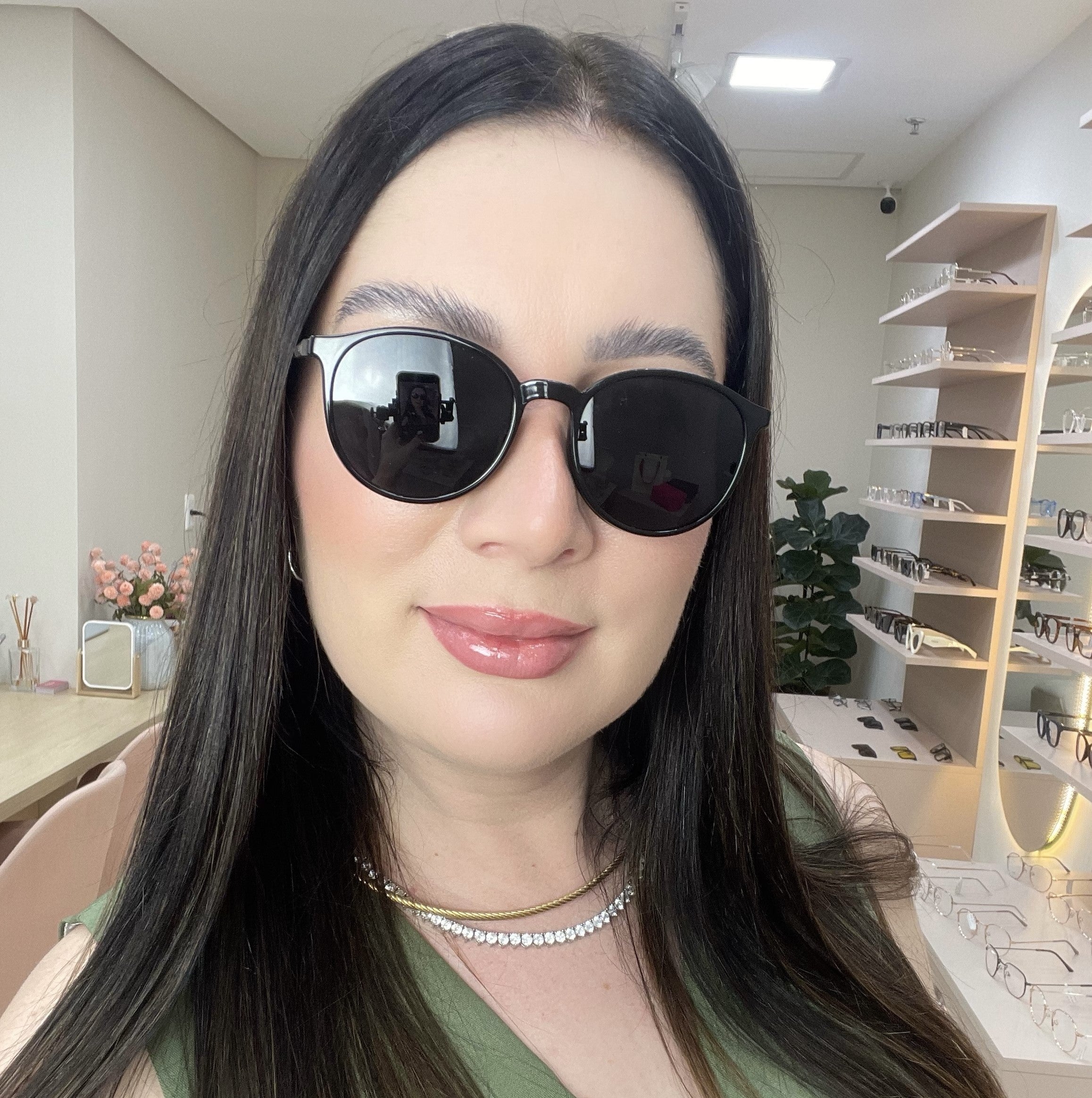 Óculos de Grau Feminino Kessy 200 Preto